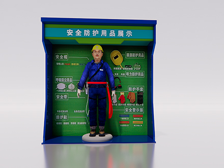 防护用品展示