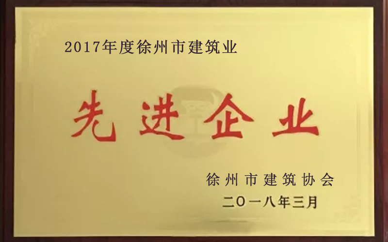 2017年度先进企业