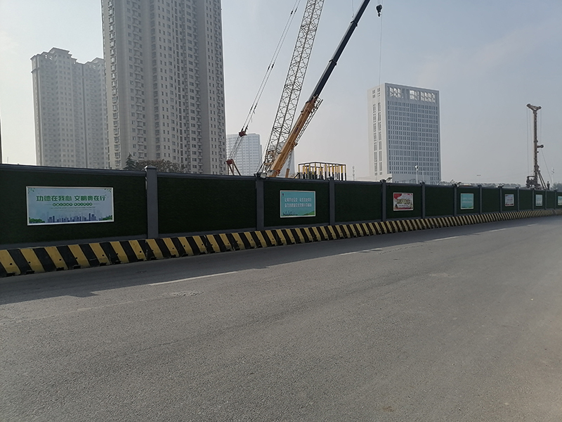 徐州中交隧道围挡安装！